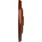 Ekena Millwork Jefferson Ceiling Medallion (Fits Canopies up to 2 7/8"), Hand-Painted Firebrick, 11 3/4"OD x 3/8"P CM12JEFIF - alternate 3